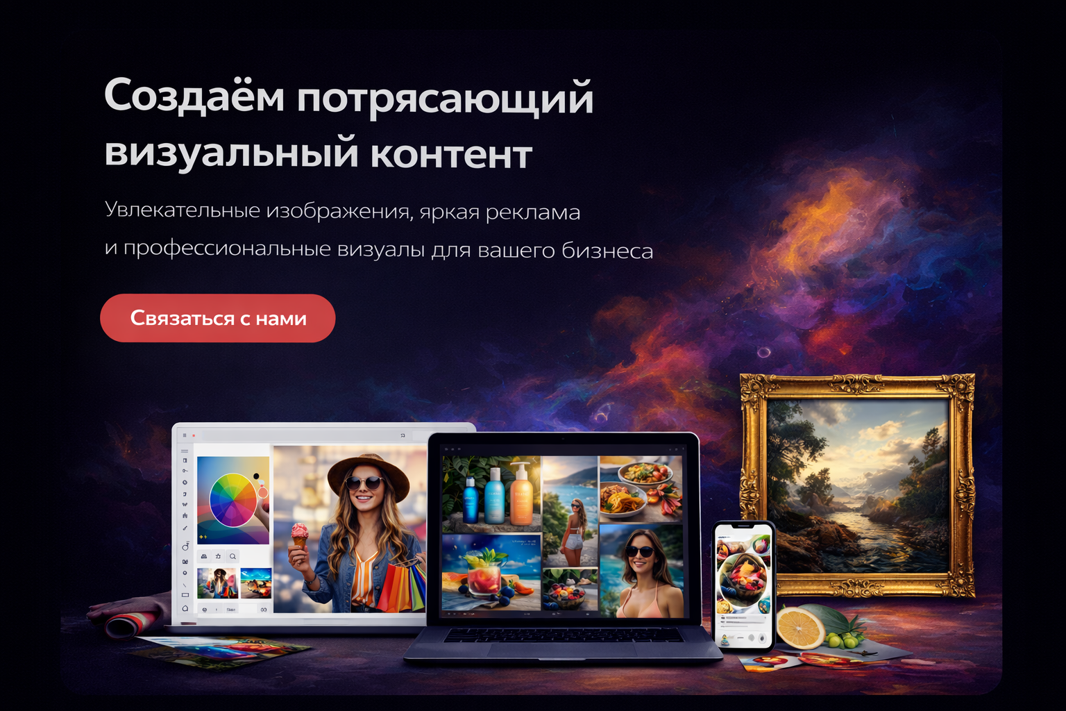 Создаем потрясающий визуальный контент